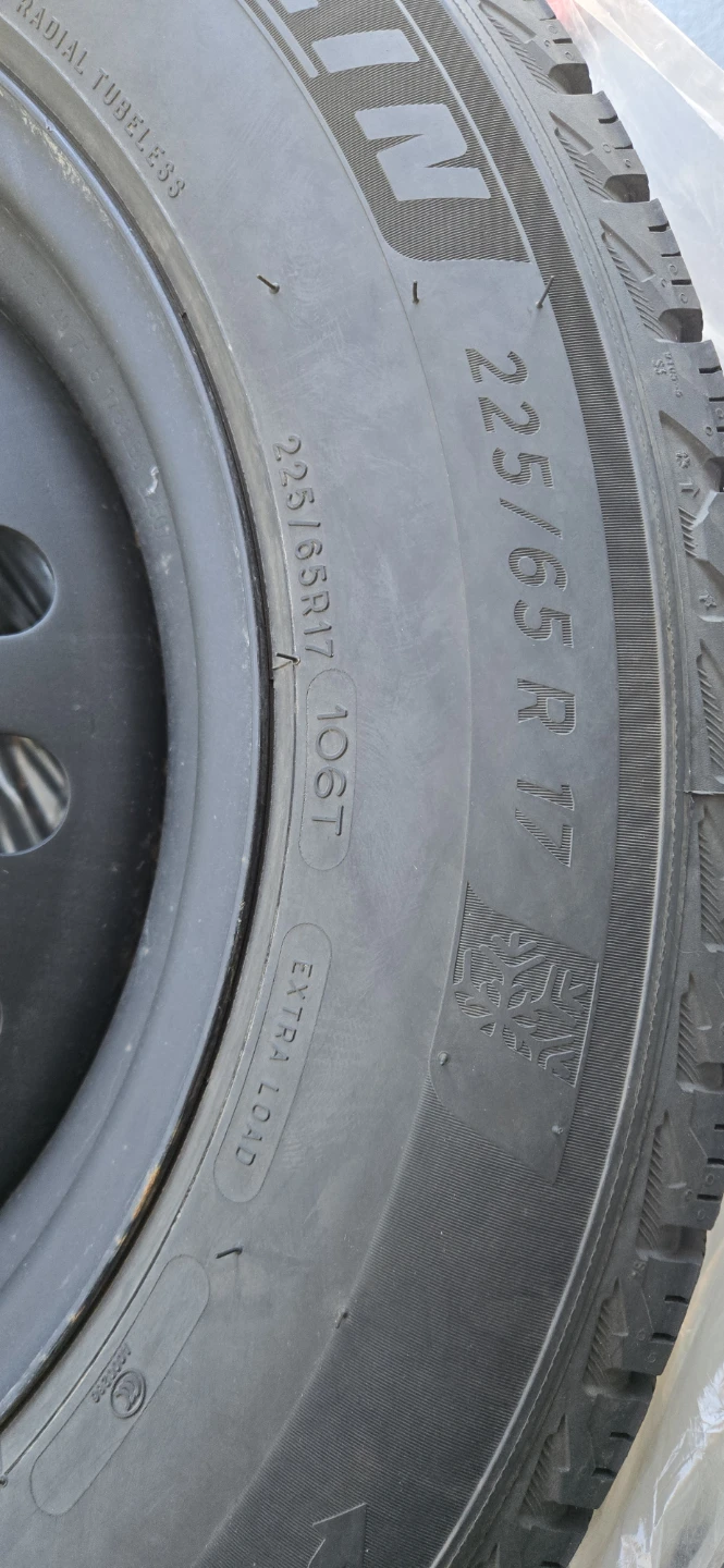 4 Michelin Winter Tire with 4 RSSW rims - photo 5