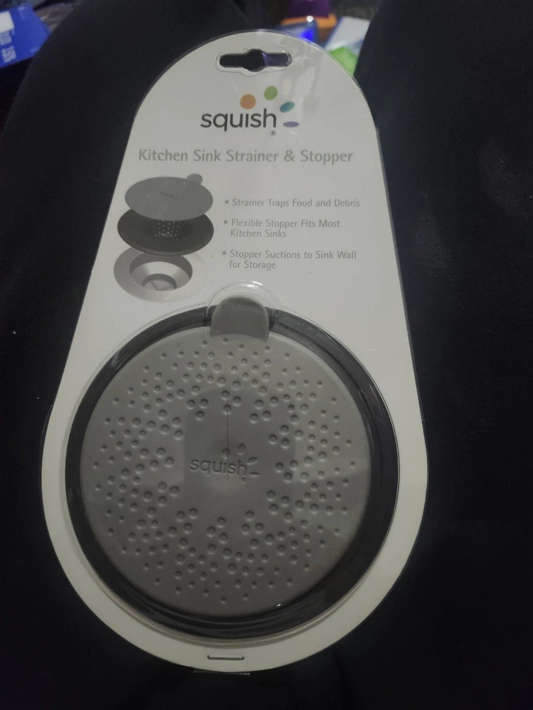 Squish Kitchen Sink Strainer & Stopper