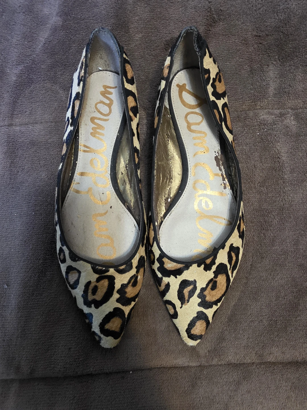 Sam Edelman Leopard Print Ballet Flats