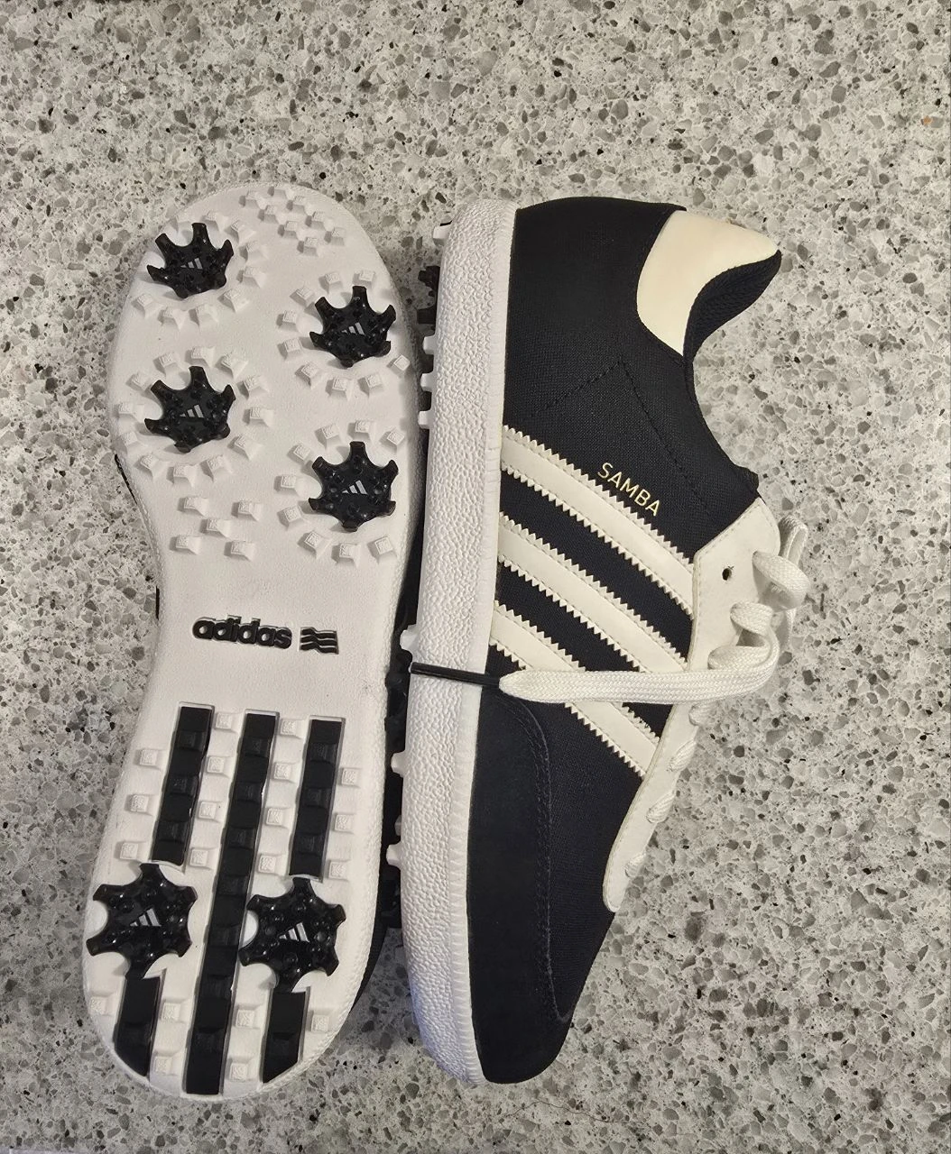 Adidas Samba Golf Shoes with spikes - photo 2