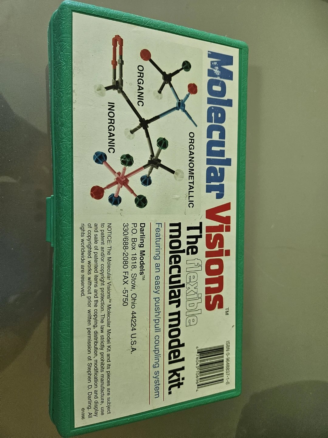 Molecular Visions Flexible Molecular Model Kit (Darling Models)