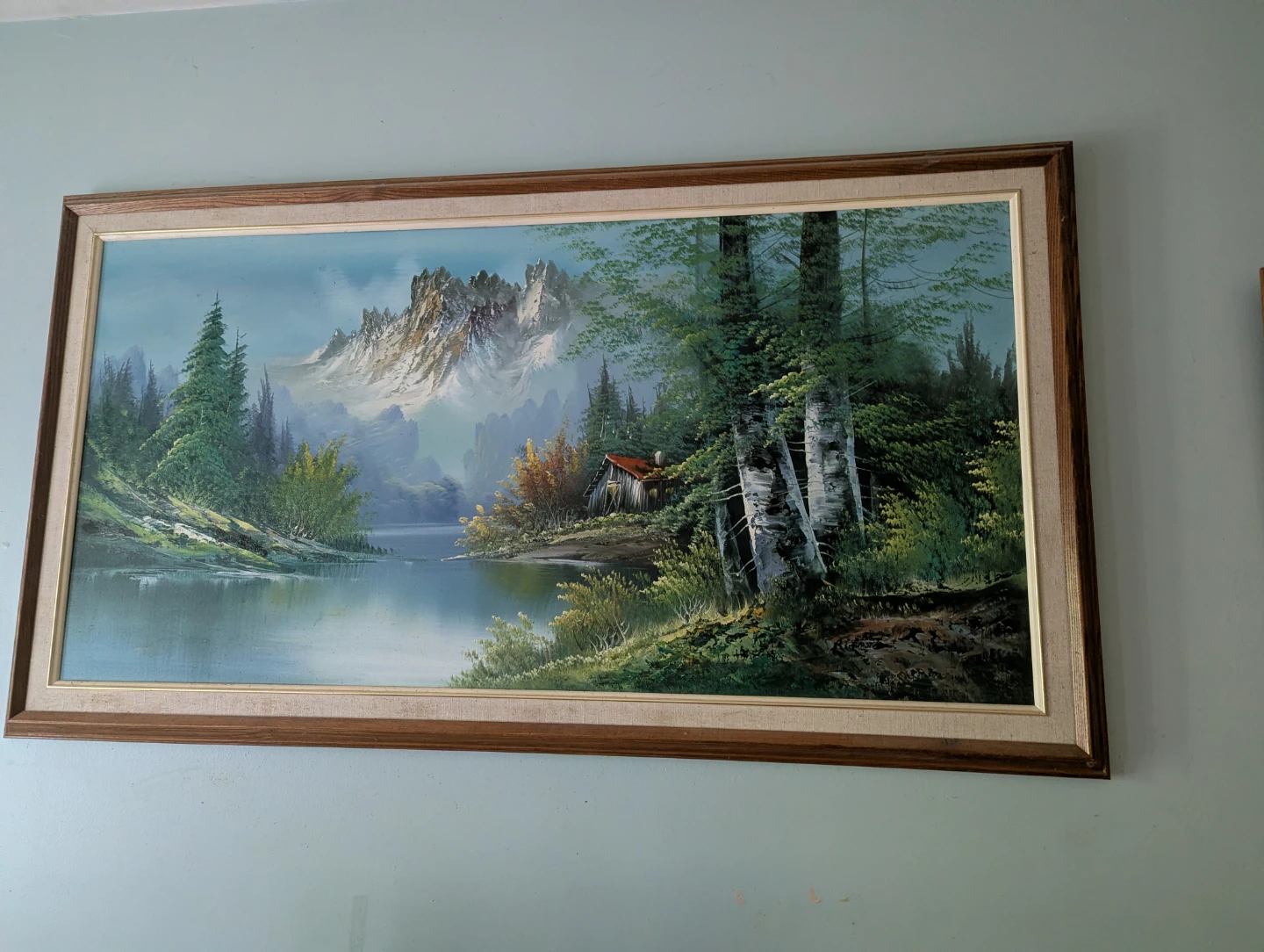 Framed Landscape Oil Painting - photo 2