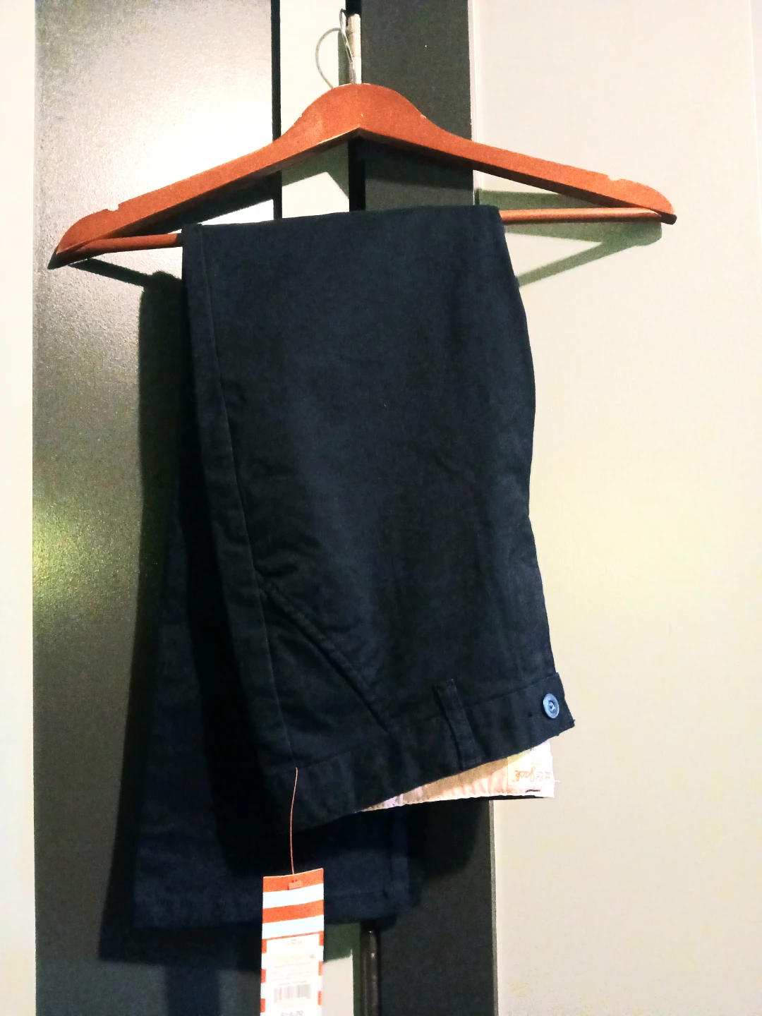 Navy Blue Chino Pants