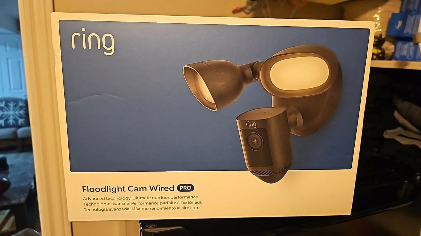 Ring flood light camra