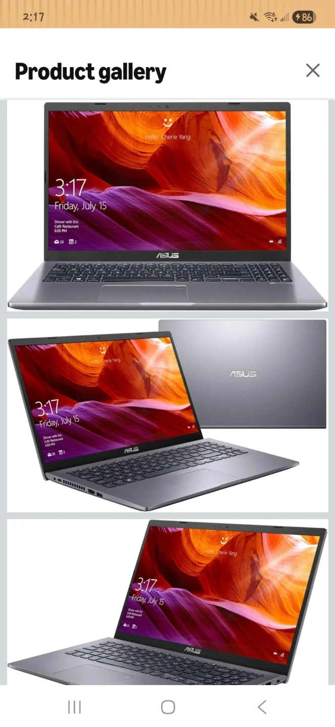ASUS X509J Laptop - photo 3