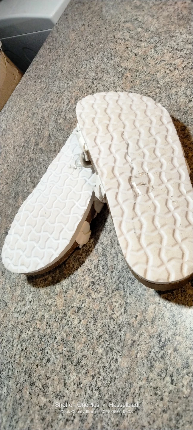 White Braided Strap Slides - photo 4