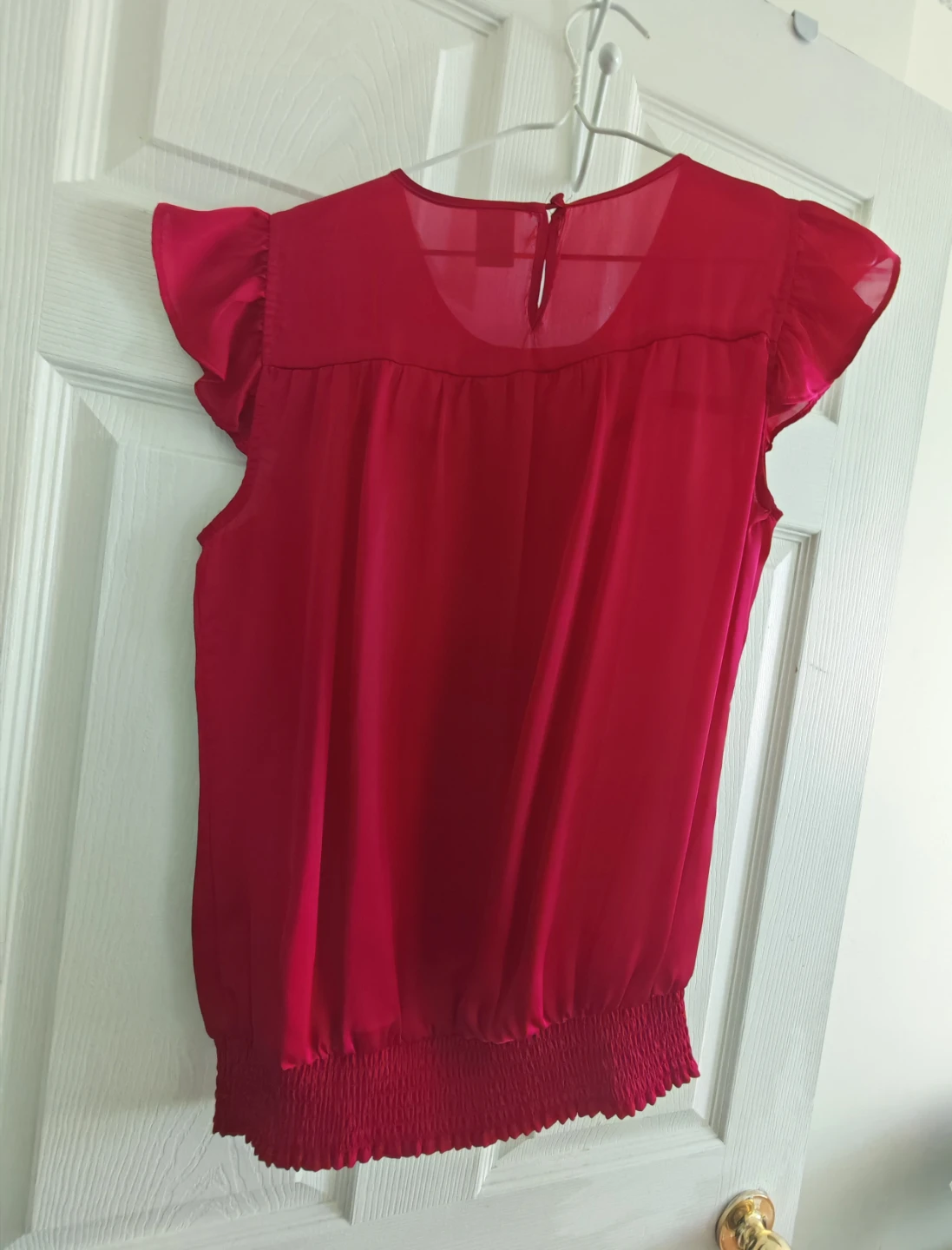 Red Blouse - Red - Size S - photo 2