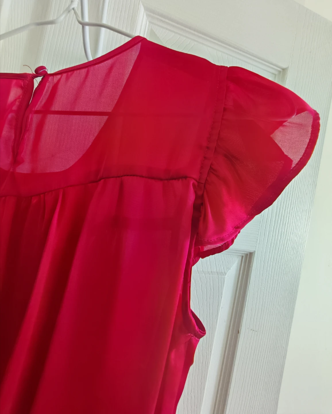 Red Blouse - Red - Size S - photo 3