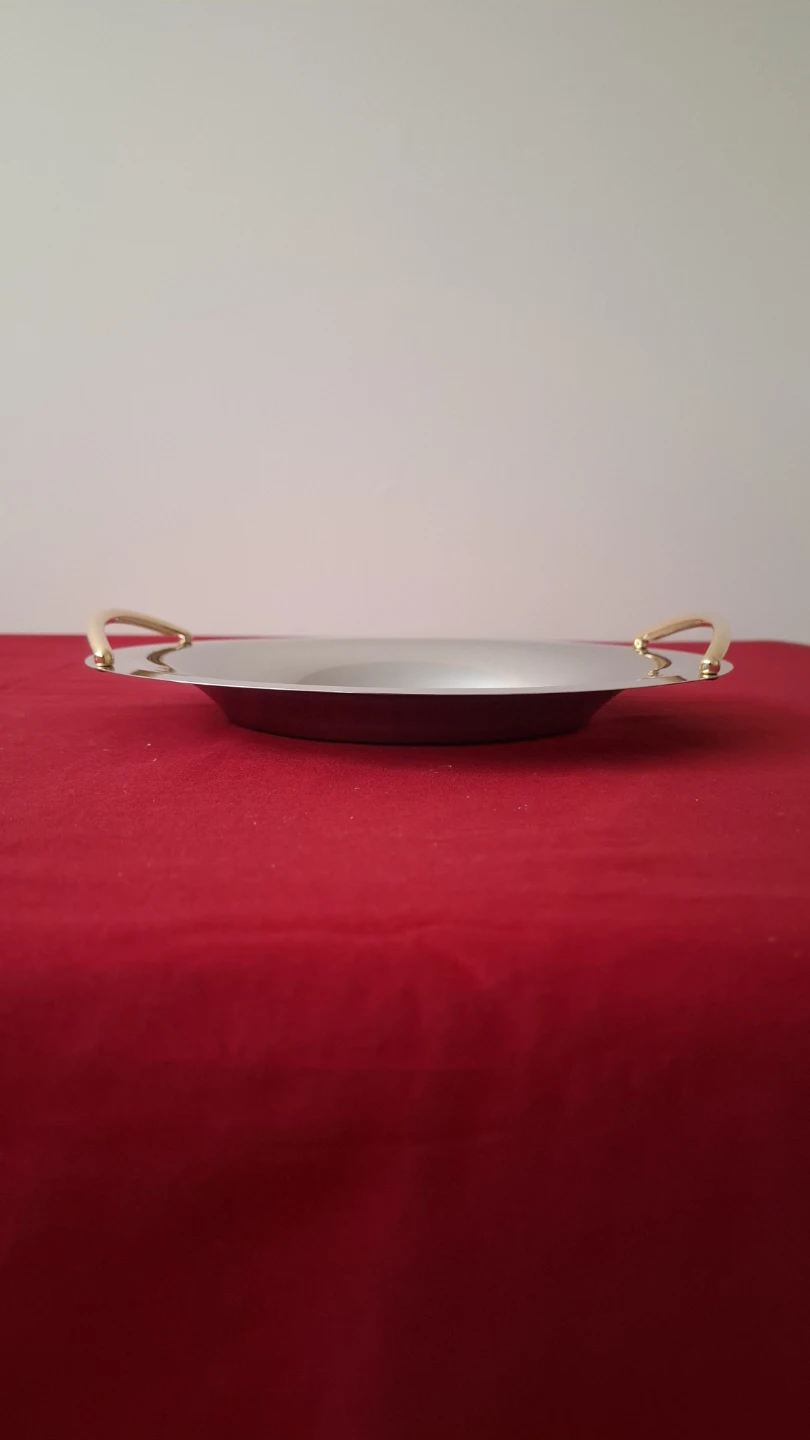 NEW Stainless Steel Serving Tray with Handles - photo 5