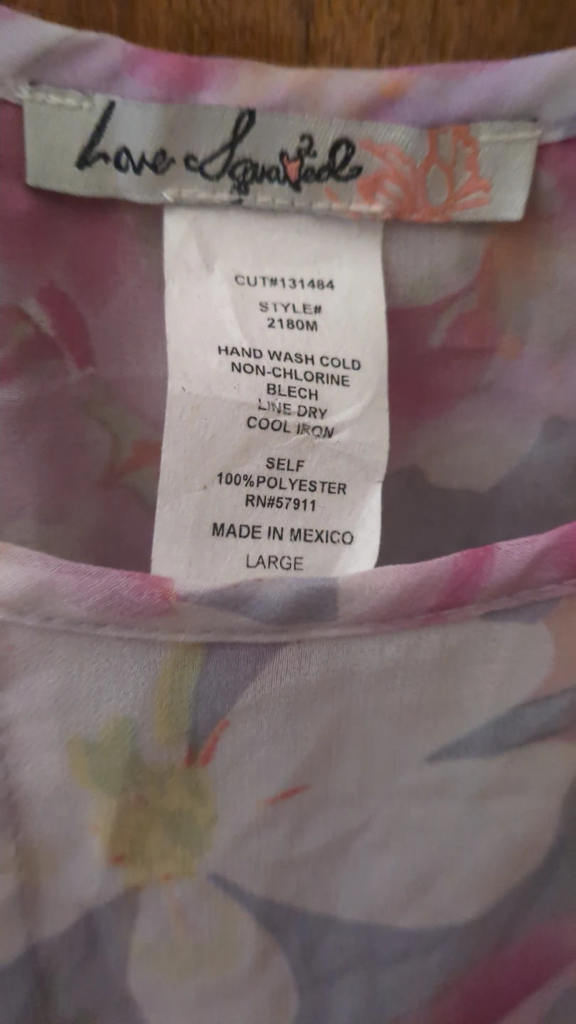 Love Sam Love Floral Cami Top - Large - photo 2