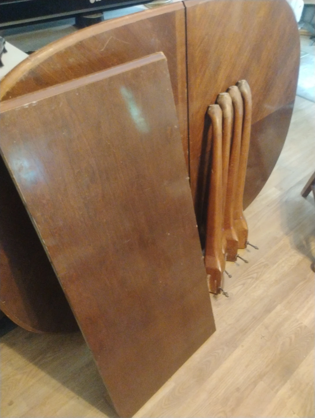 Wooden Dining Table Set with Chairs - photo 4