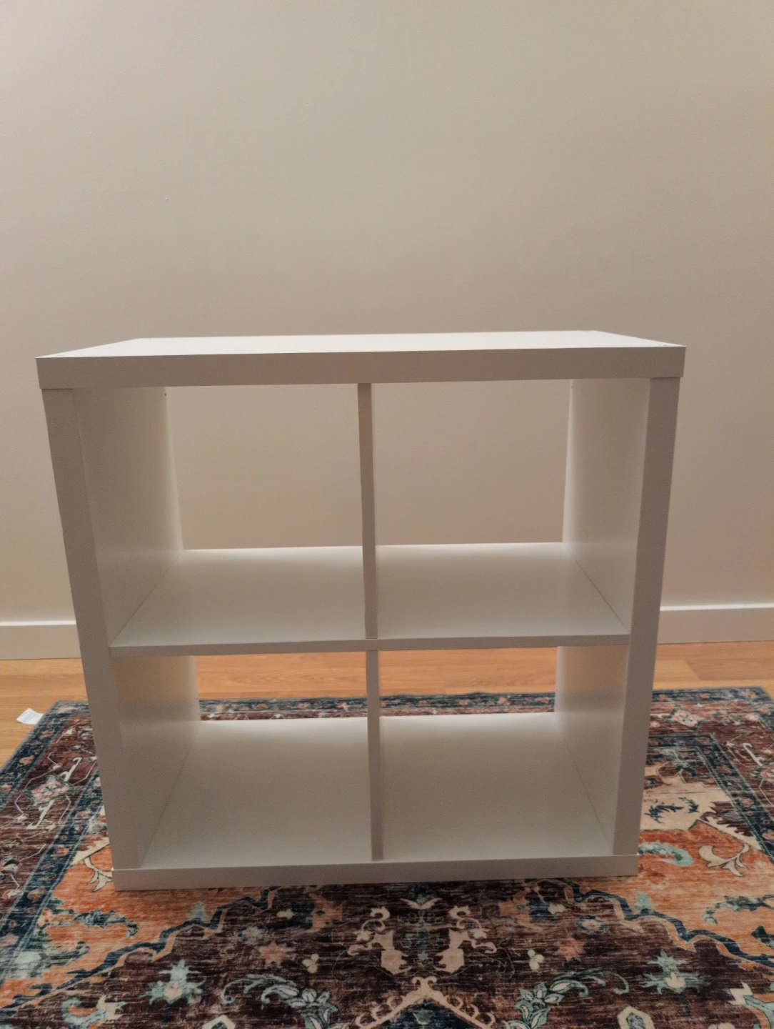 IKEA White 4-Cube Storage Unit