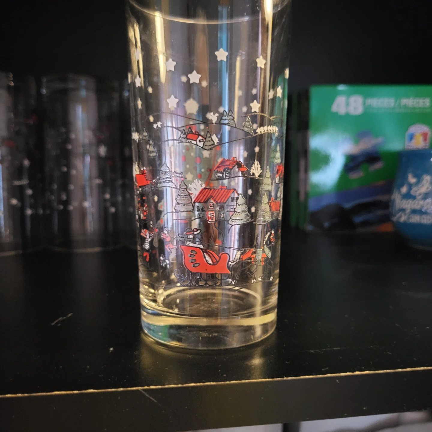 Set of 4 Christmas Glasses - photo 2