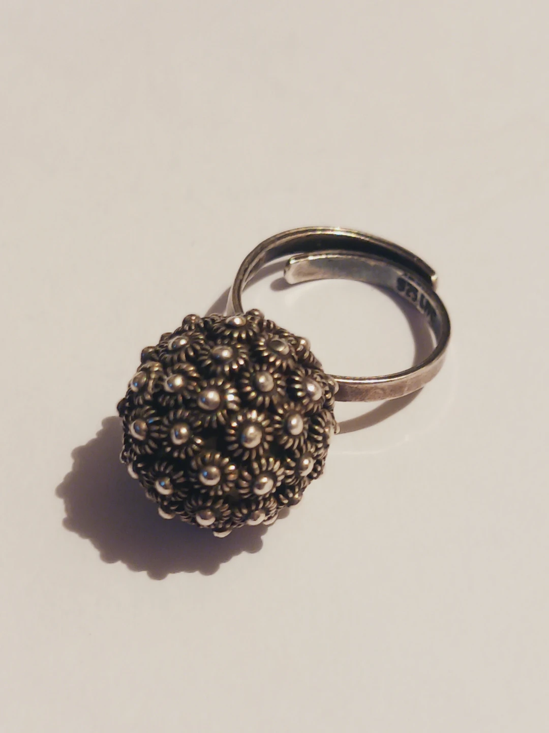 Beautiful Vintage Sterling Silver 925 Filigree Ring.7. - photo 4