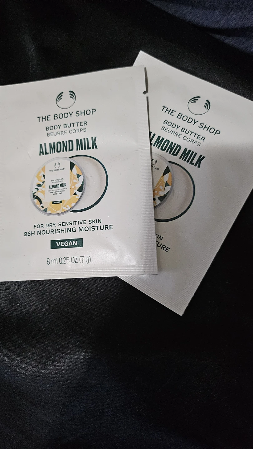 The Body Shop Almond Milk Body Butter Sample (2)