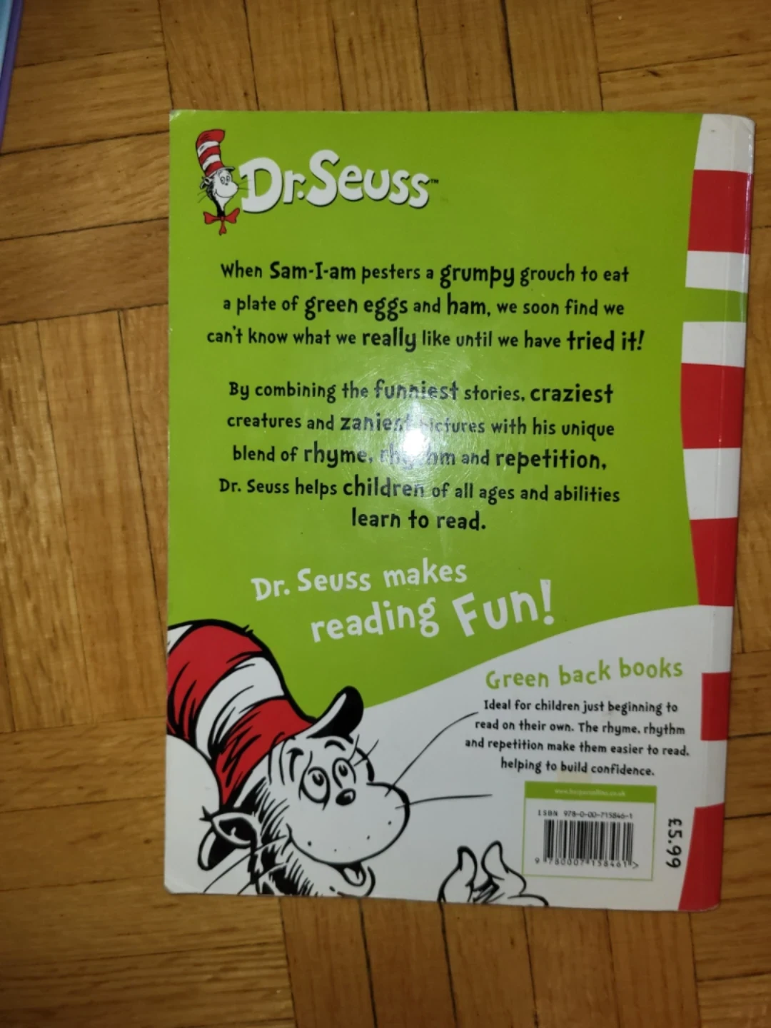 ⚽️ Dr. Seuss Green Eggs and Ham Book - photo 3