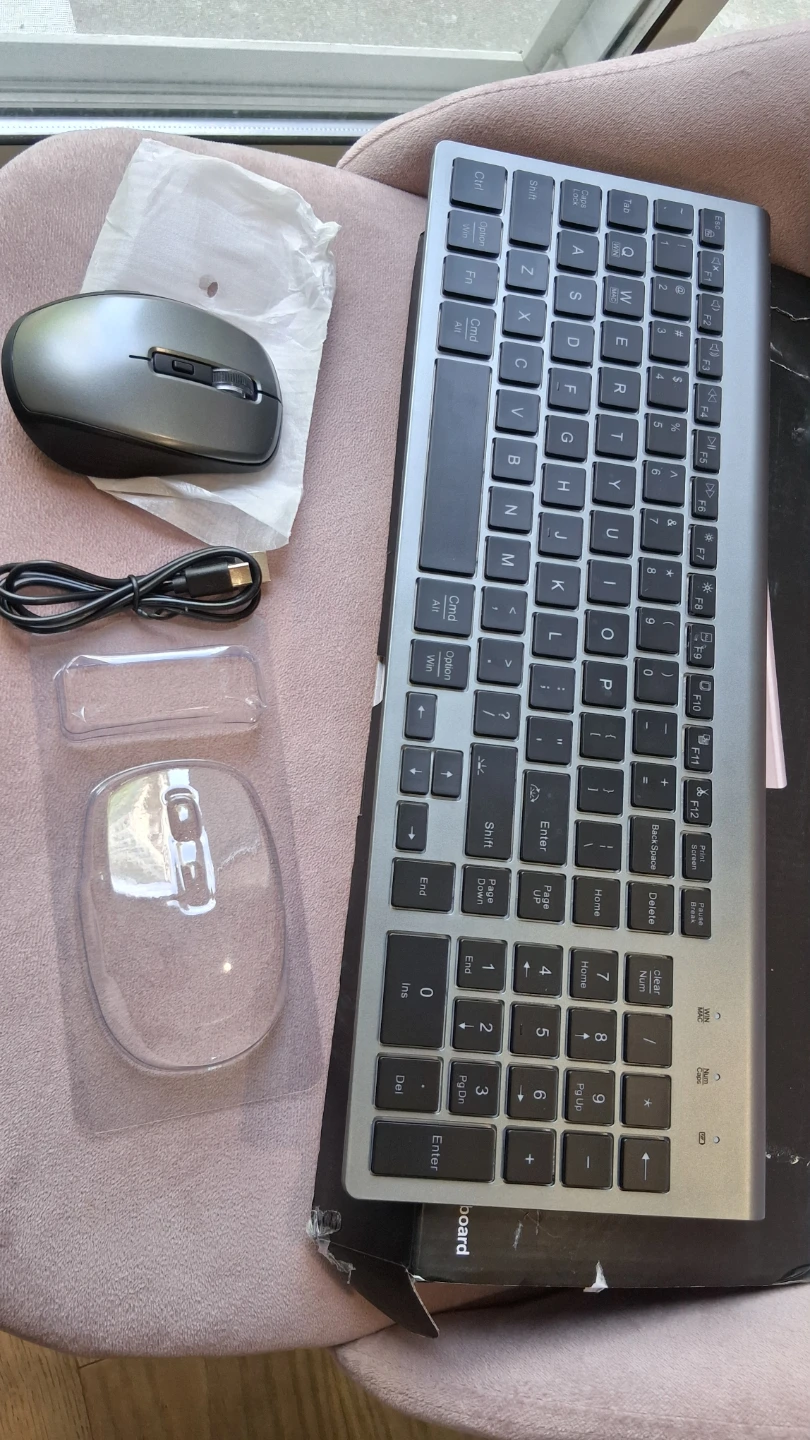 NEW Wireless keyboard Mouse Combo Rechargable - photo 2