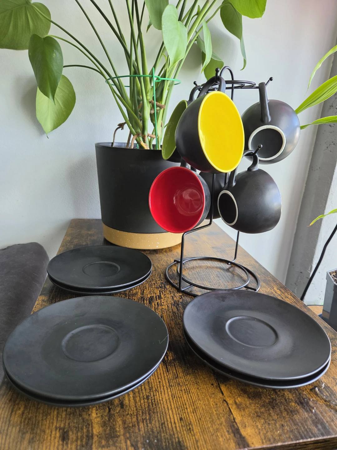 MIAMIO Cappuccino Cups Set with Stand - photo 3