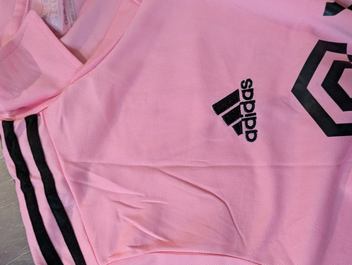 Adidas Messi Pink Inter Miami CF Jersey - photo 3
