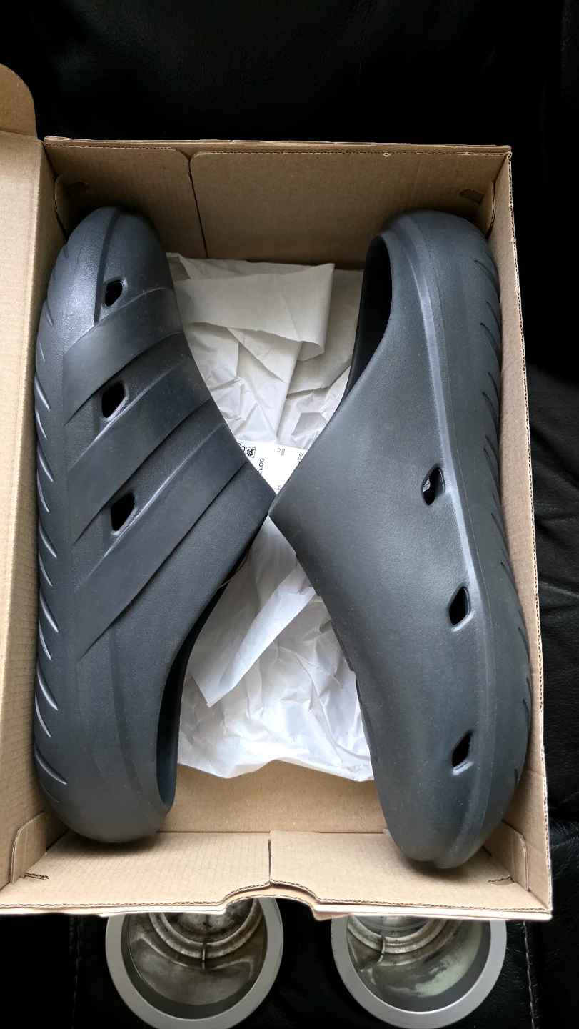 Brand new Adidas Adicane Clogs All Black in box $49 - photo 3