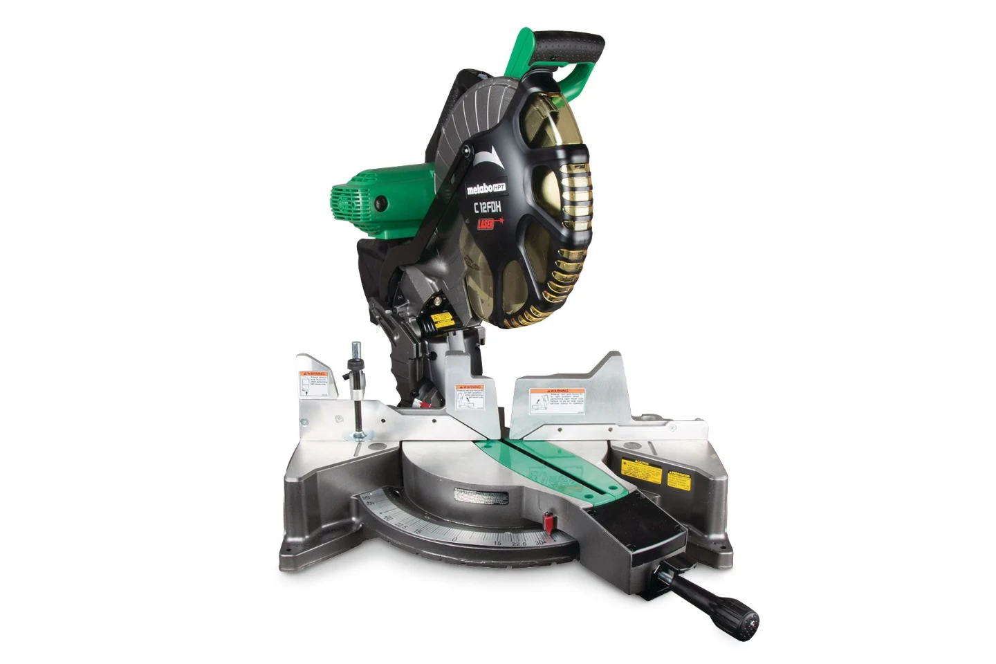 NEW Metabo HPT 12" Dual Bevel Compound Mitre Saw w Laser Marker - photo 2