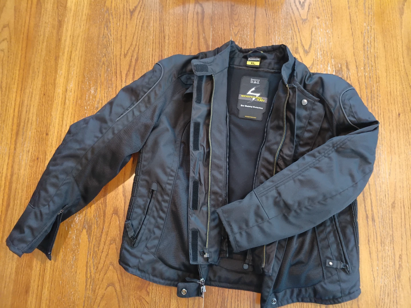 Scorpion Motorcycle Jacket XL Black