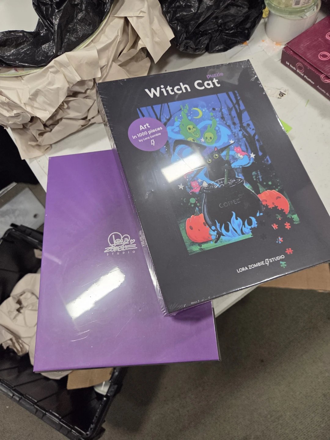 Witch Cat Puzzle by Lora Zombie Studio - photo 2