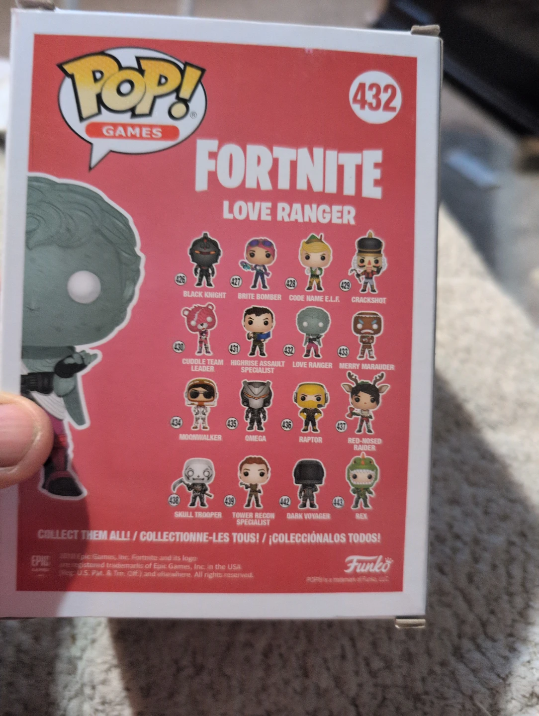 Funko Pop! Games Fortnite Love Ranger Vinyl Figure #432 - photo 2