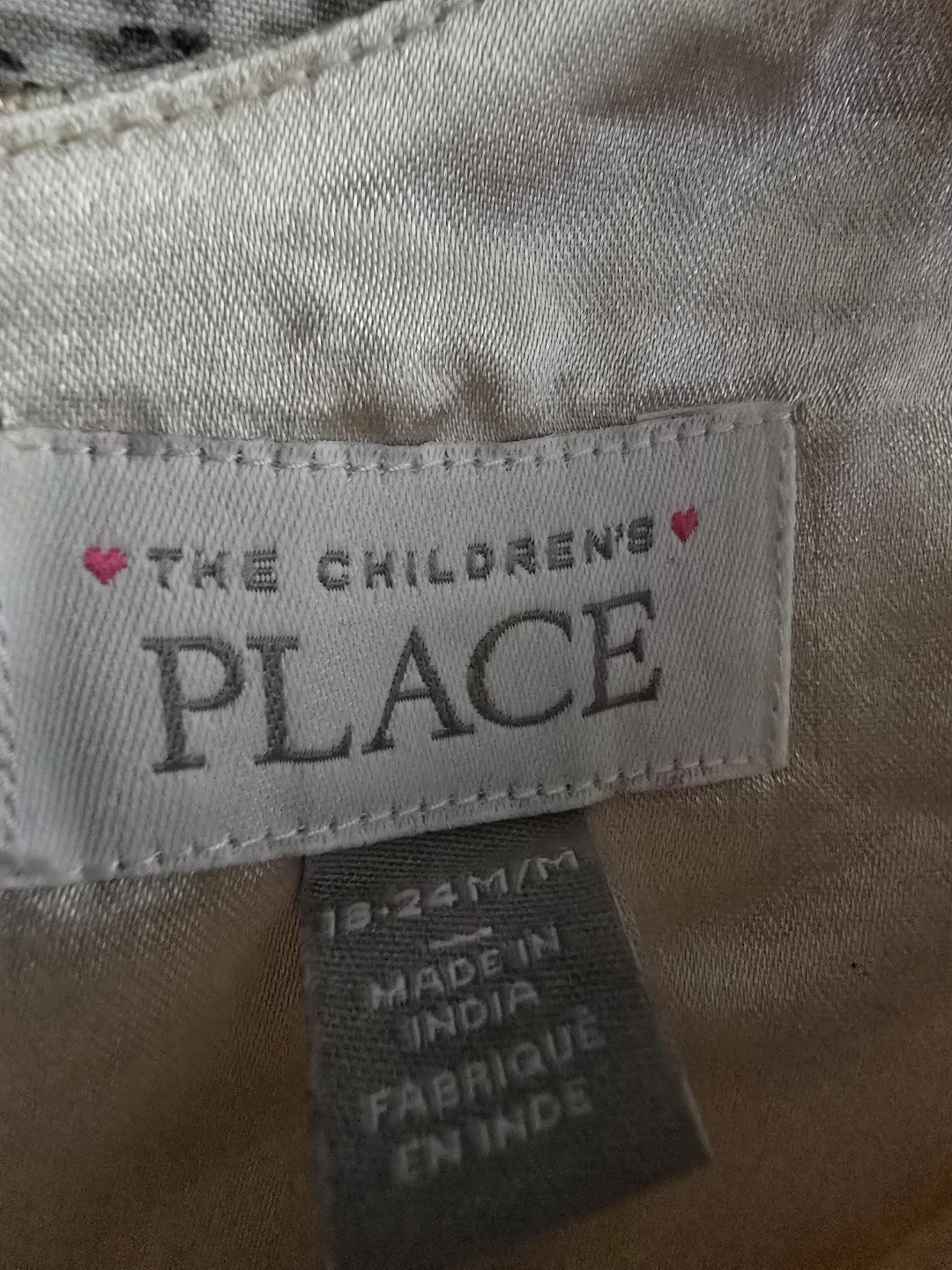 ⚽️ The Children's Place Gold dress Size 18-24M - photo 3
