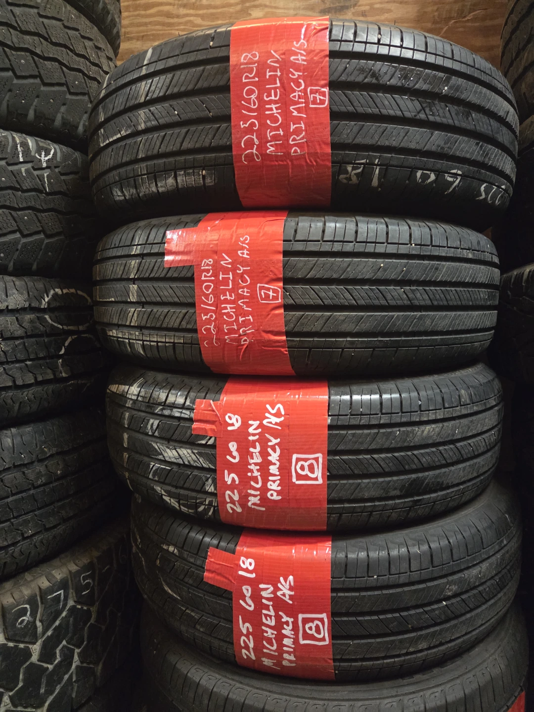 Michelin Primacy A/S 225/60R18 Tires