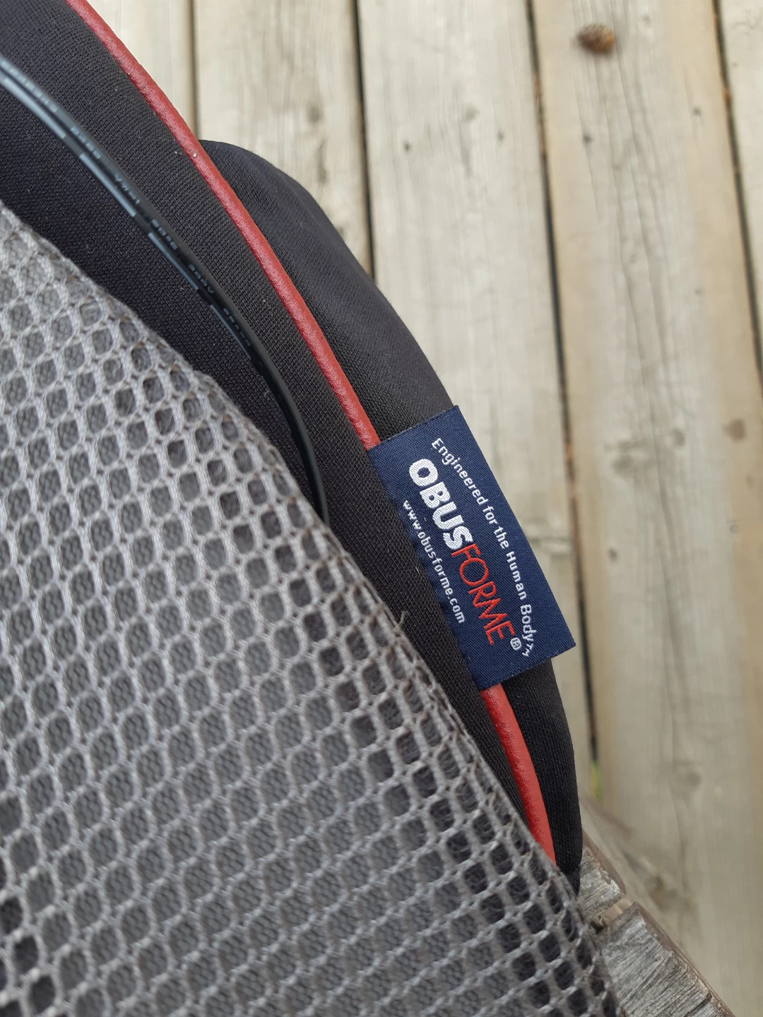 ObusForme© Back Support Massage Full Back & Seat Heated Cushion - photo 2