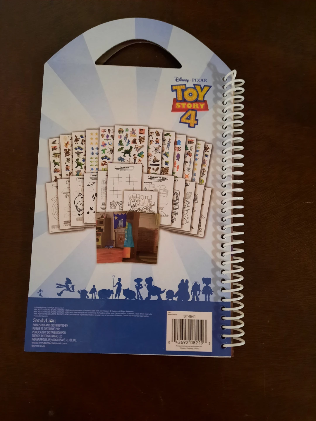 Disney Pixar Toy Story 4 Sticker Travel Book - photo 2
