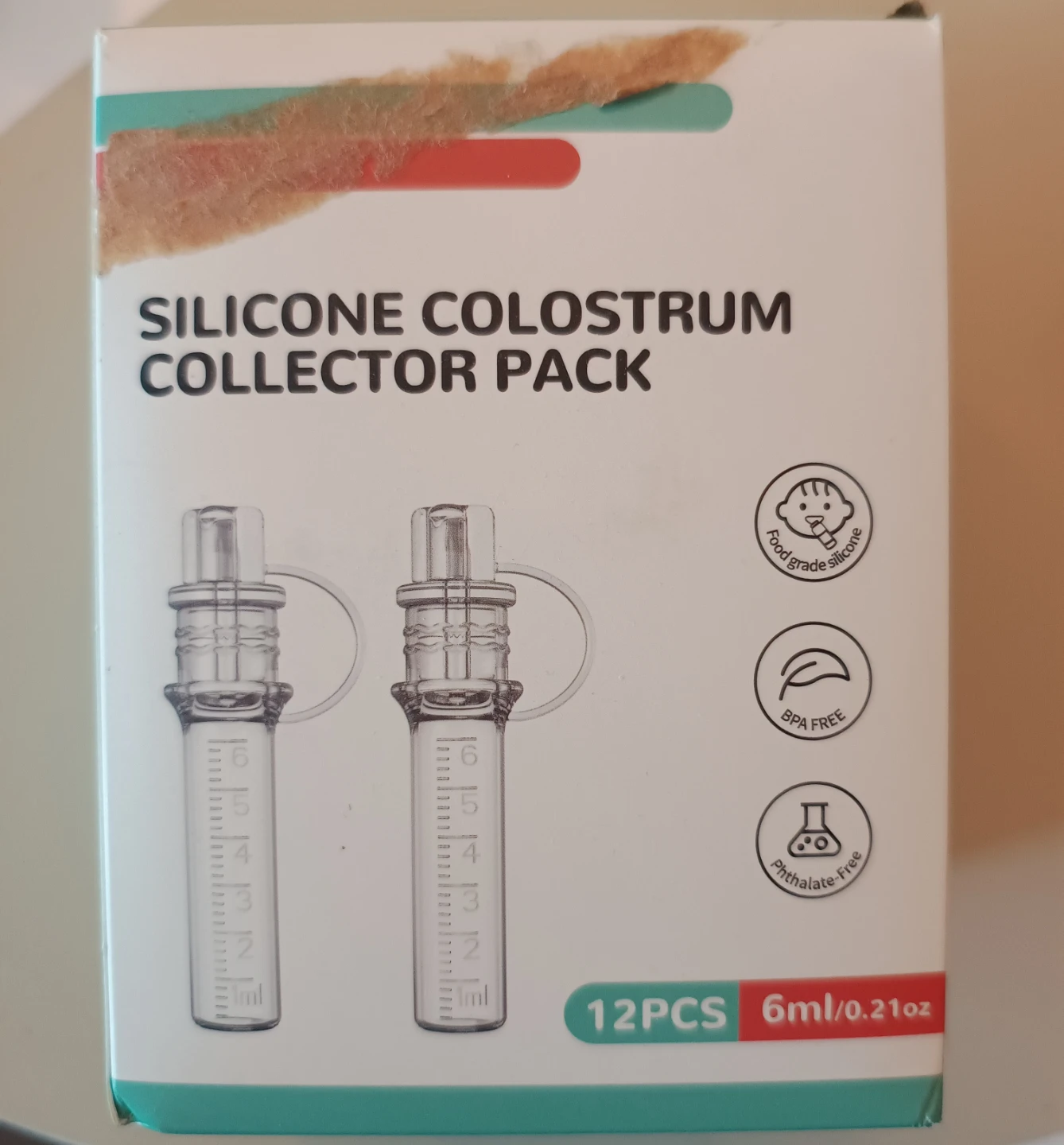 Silicone Colostrum Collector Pack - 12PCS