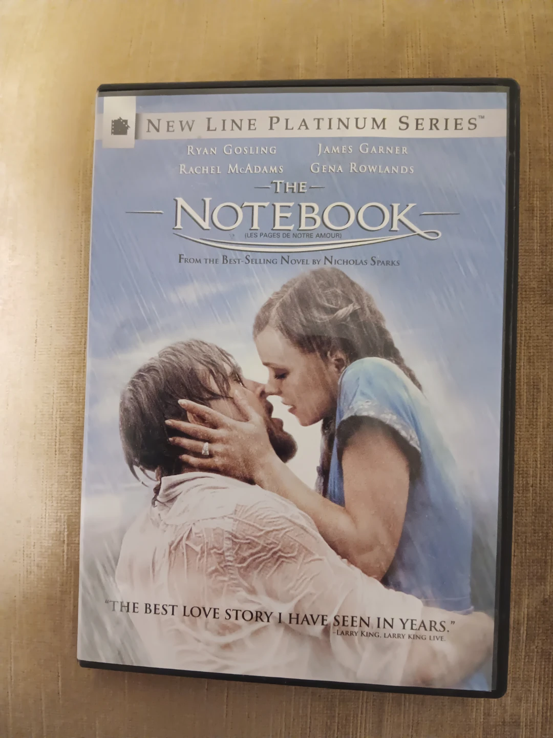 The Notebook DVD - New Line Platinum Series