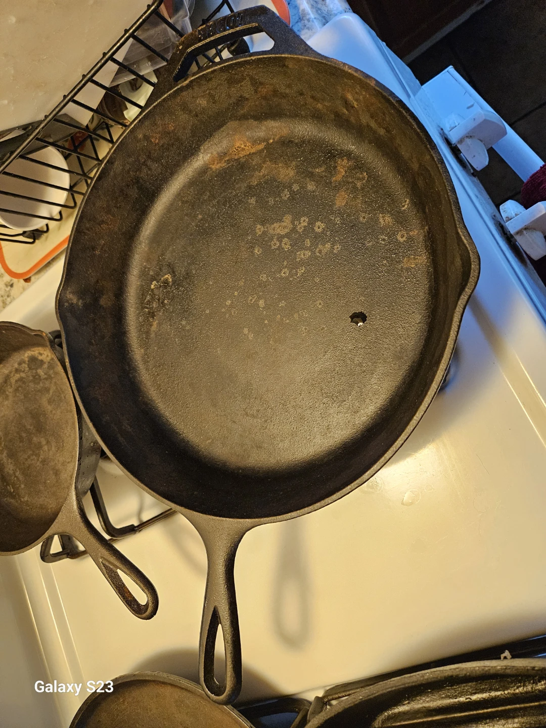 Set of 4 Cast Iron Pans - photo 3
