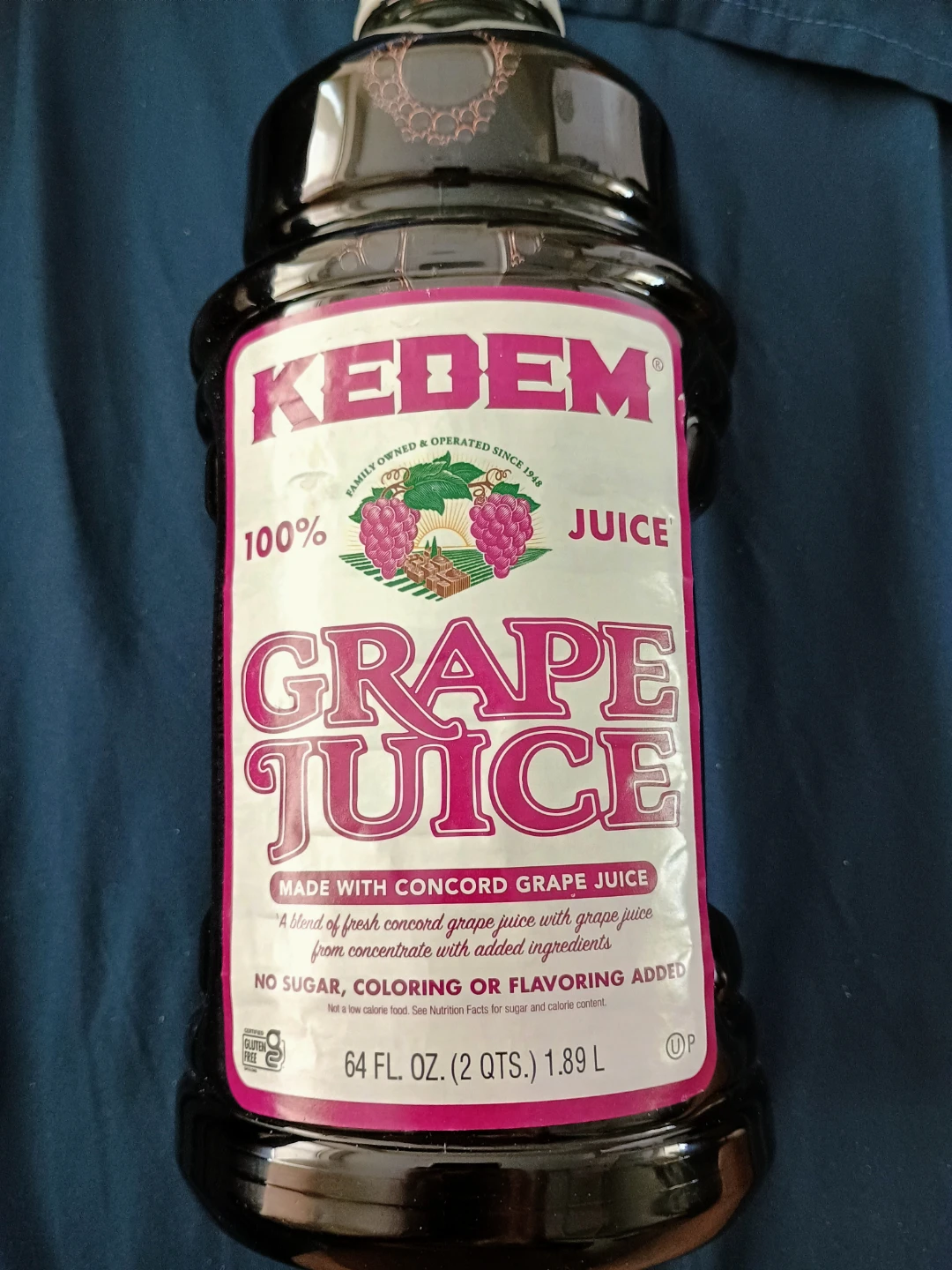 ⚽  Kedem 100% Concord Grape Juice 1.89L