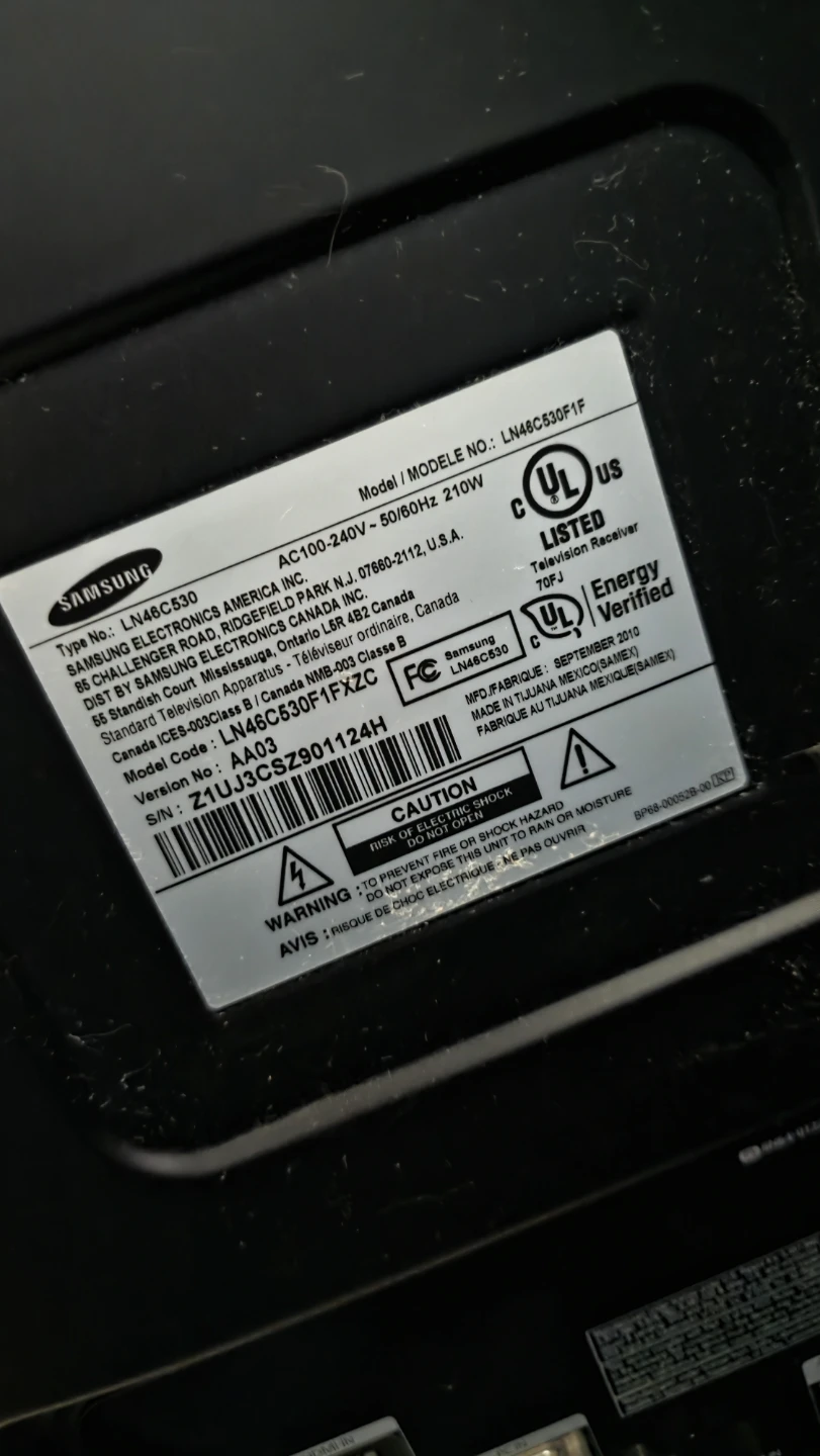 Samsung LN46C630 46" LCD HDTV - photo 2
