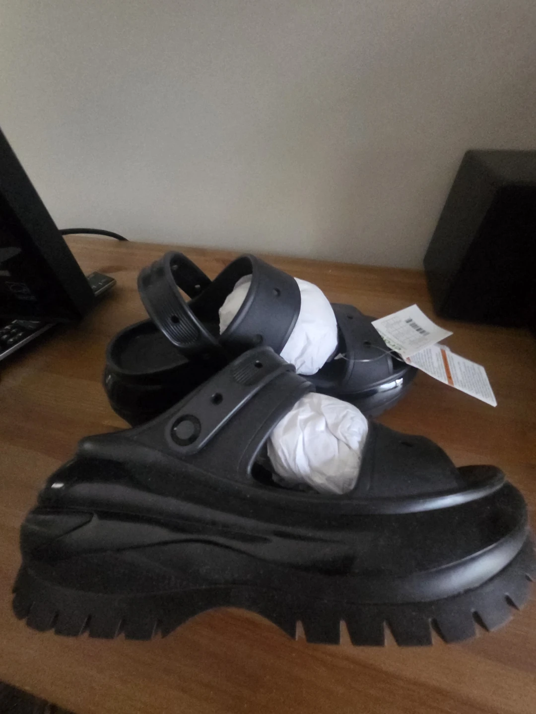 Crocs Crush Clogs Black