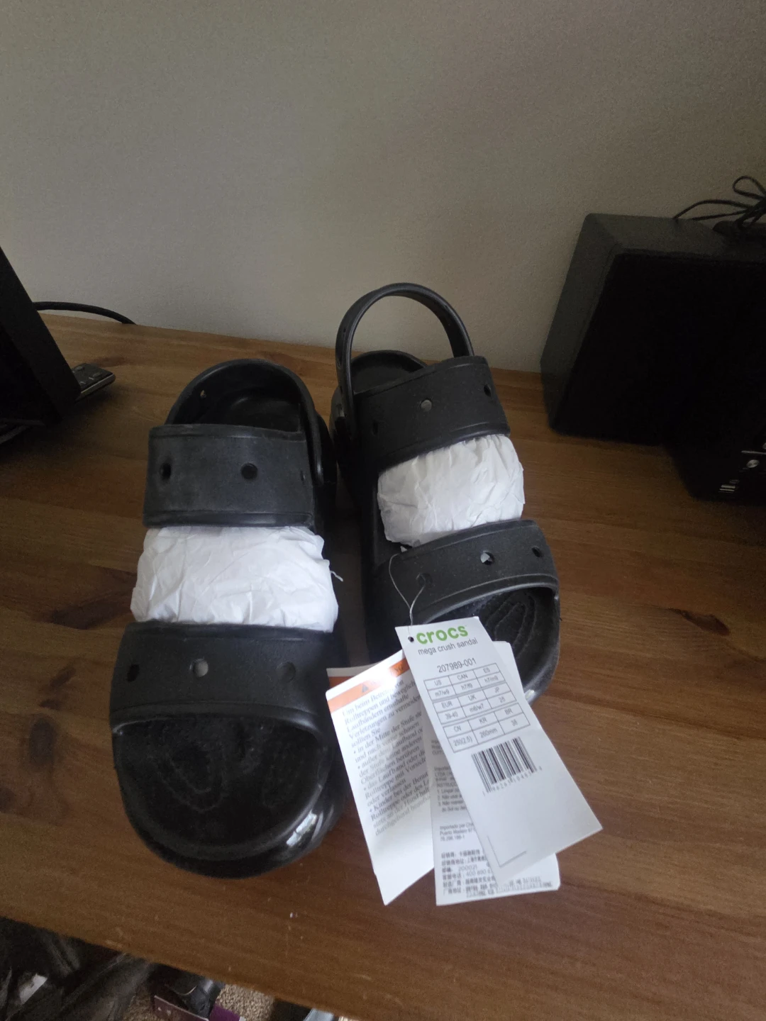 Crocs Crush Clogs Black - photo 3