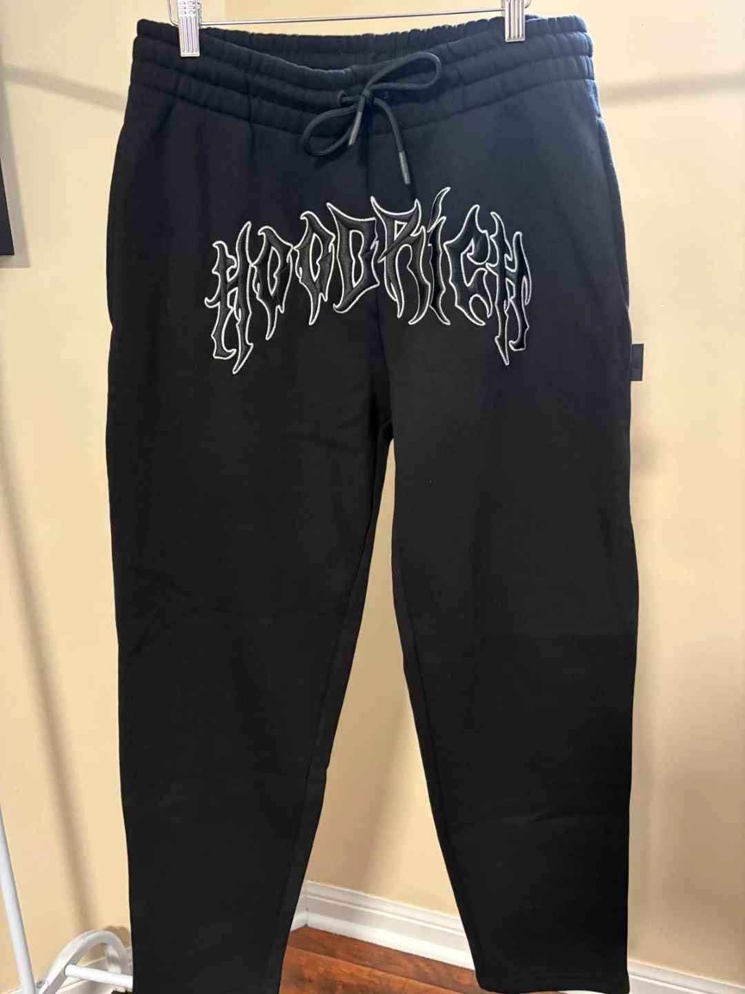 Hoodrich Black Joggers