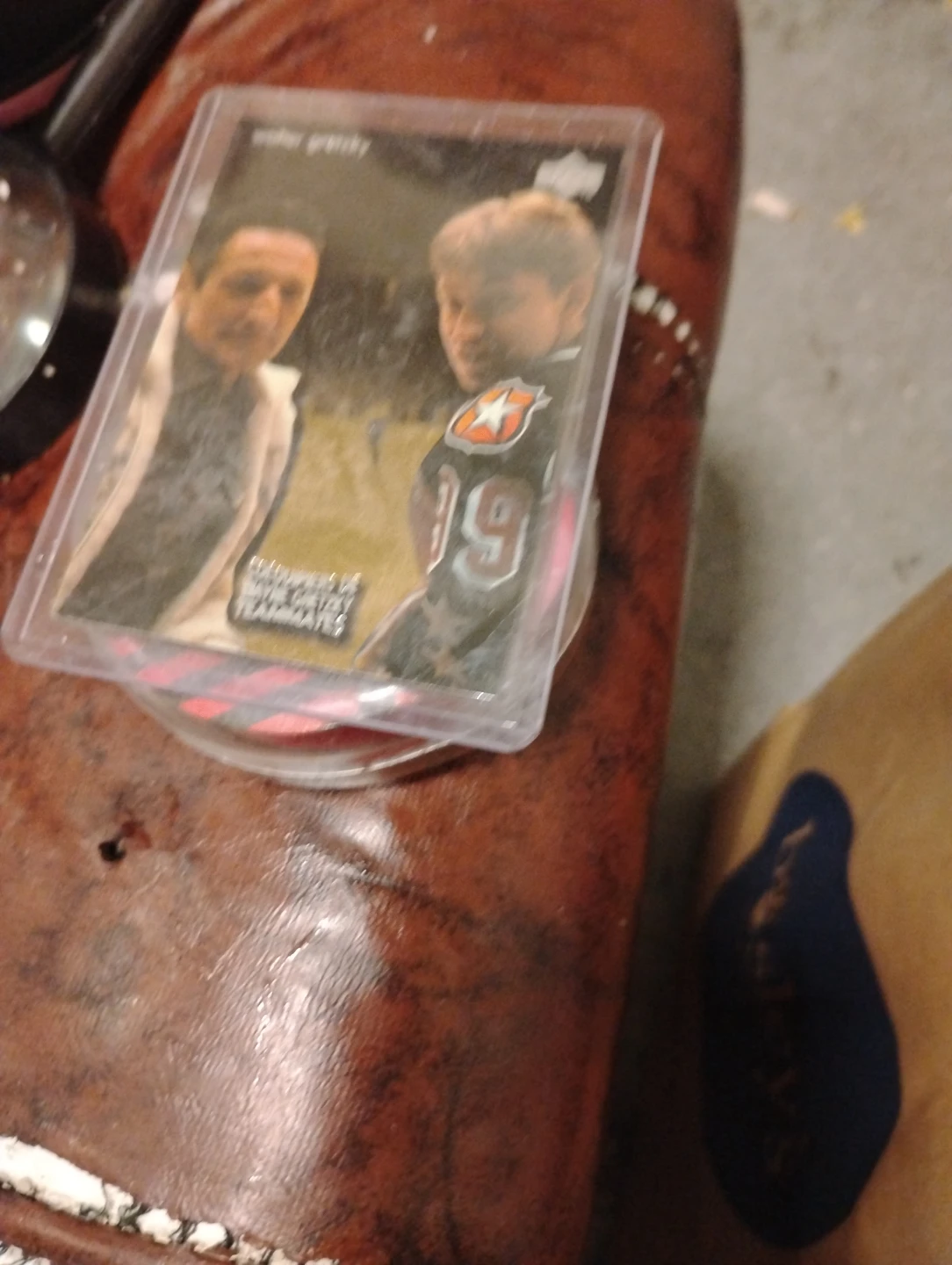 Wayne Gretzky and Walter Gretzky Trading Cards