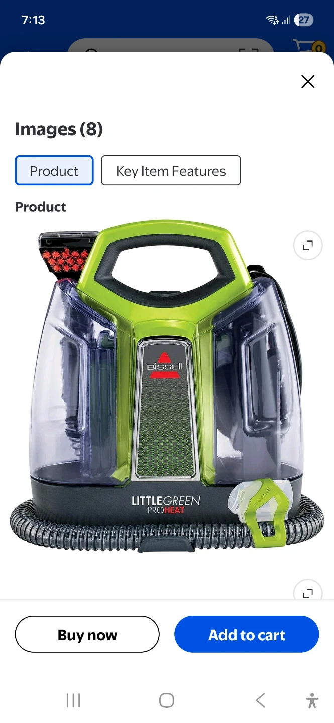 Bissell Little Green ProHeat Portable Carpet Cleaner