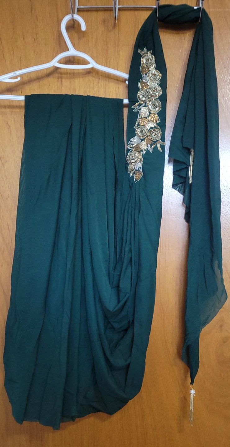 Pre-stitched Saree - photo 4