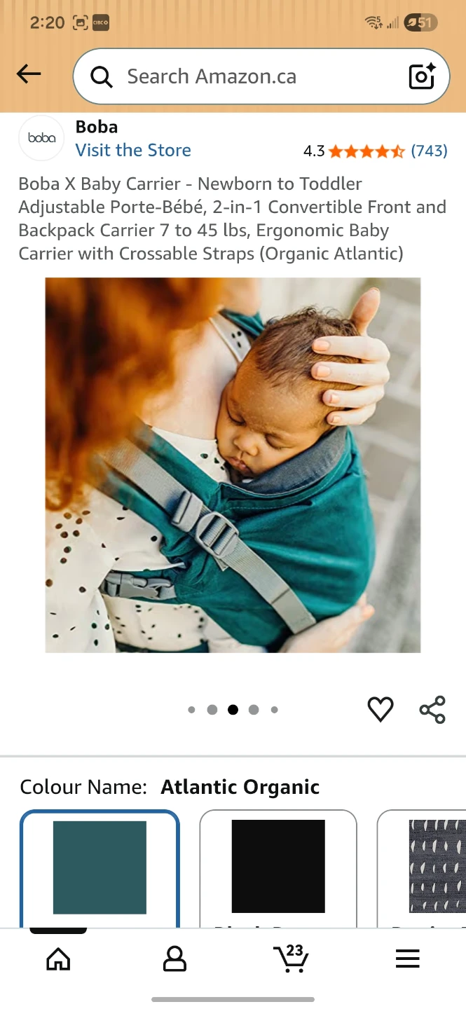 Boba X Baby Carrier - Newborn to Toddler - photo 3