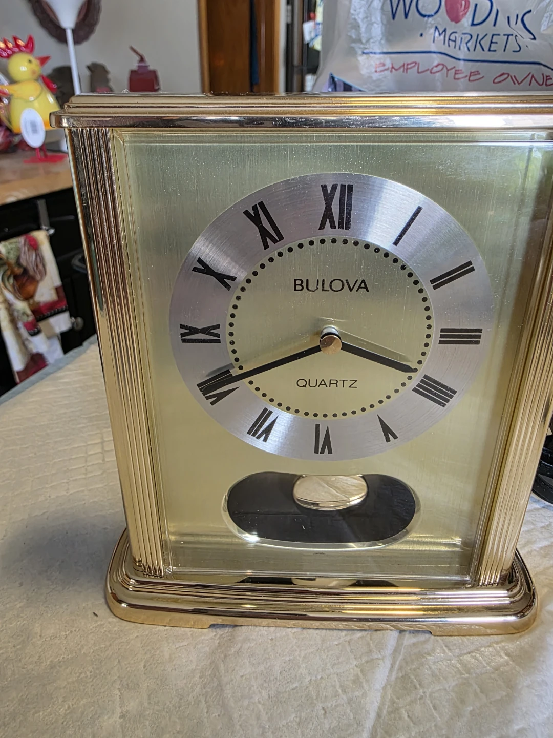 Bulova Quartz Mantel Clock