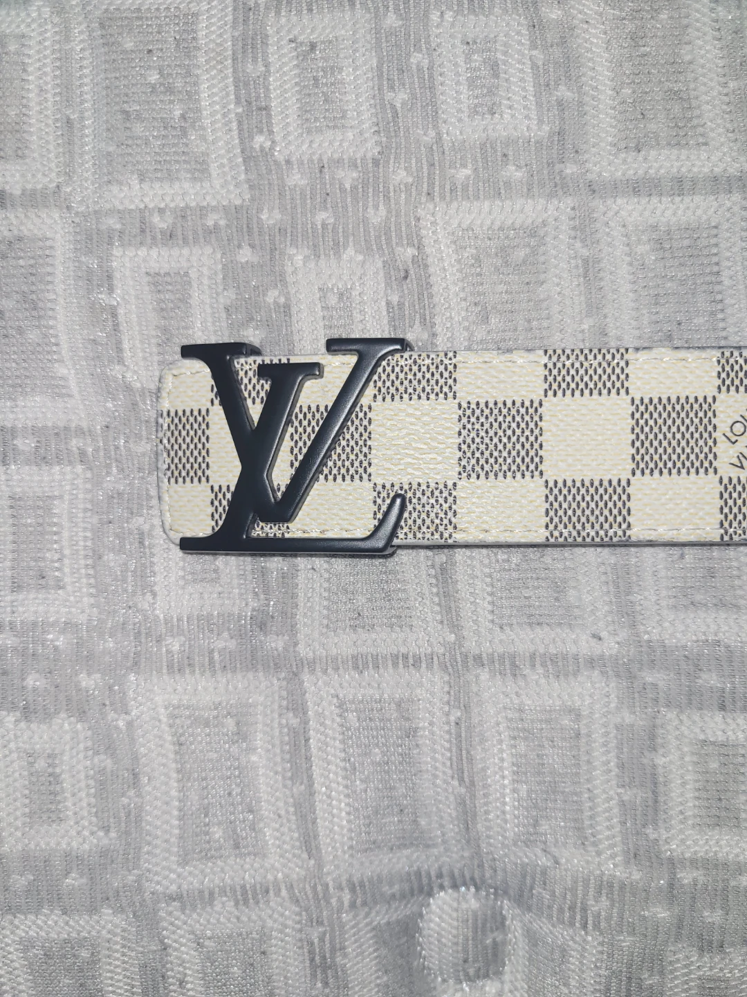 Louis Vuitton Damier Azur Belt