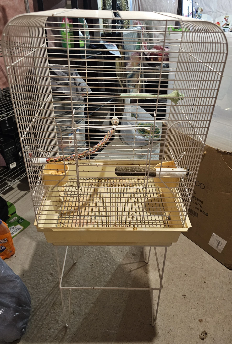 Bird Cage with Stand - photo 2