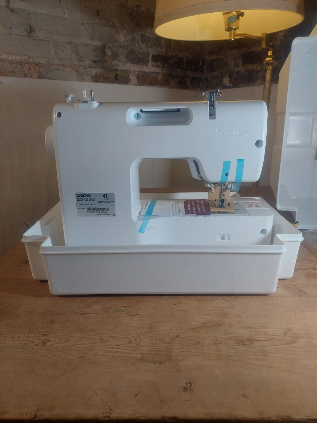 Brother CS7000X Sewing Machine with Extension Table - photo 2
