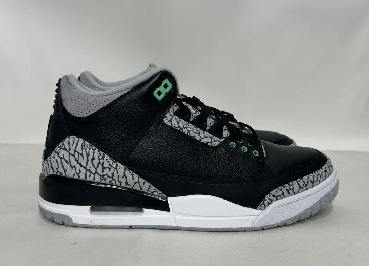 Jordan 3 Retro 'Dark Cement' Sneakers 13 Mens - photo 4