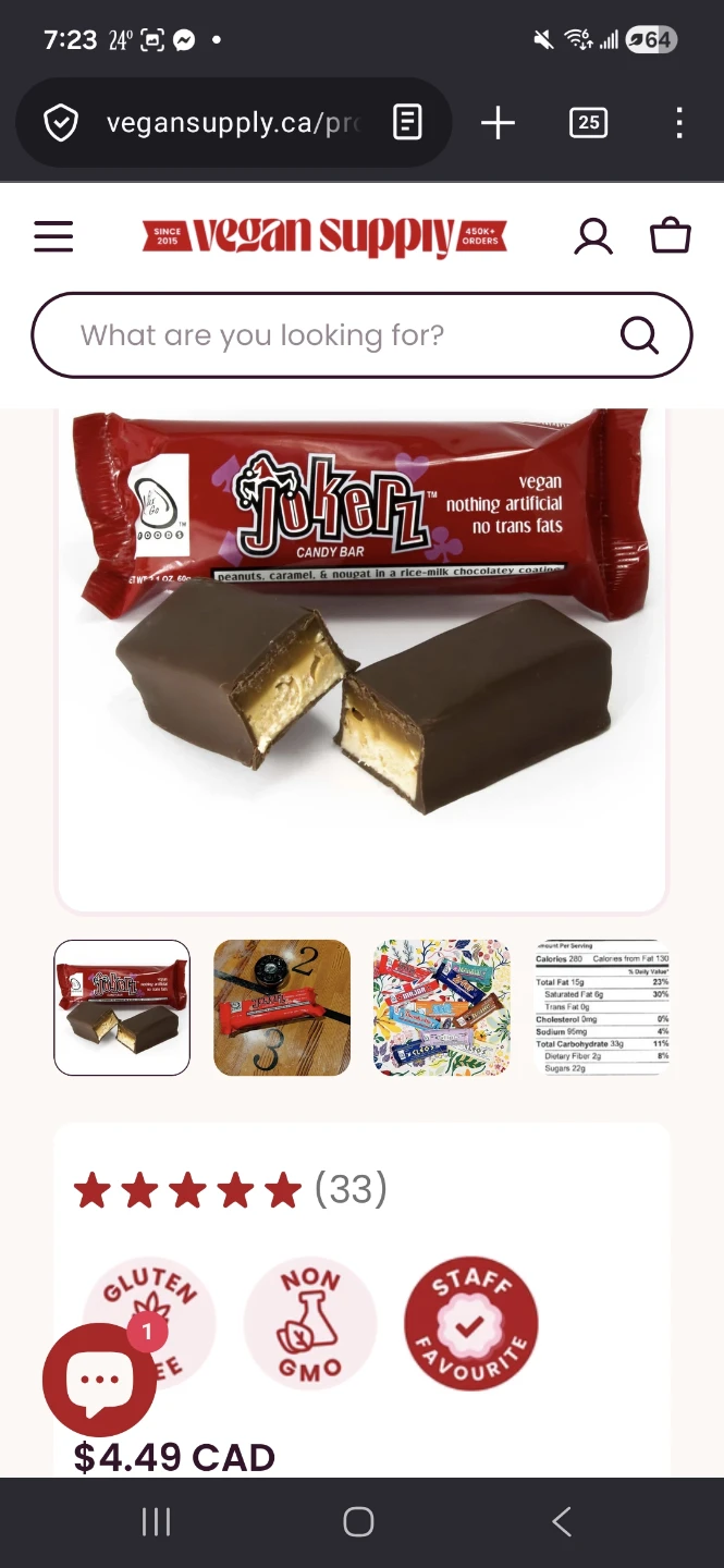 Jokerz Vegan Bars (x8) - photo 2